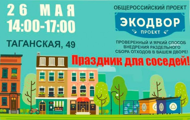 В Екатеринбурге пройдет третий «Экодвор»