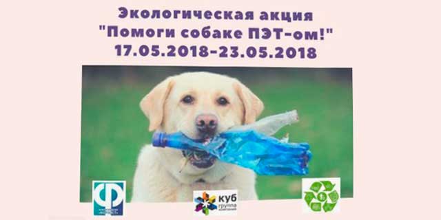 В Санкт-Петербурге проходит акция «Помоги собаке PET-ом!»