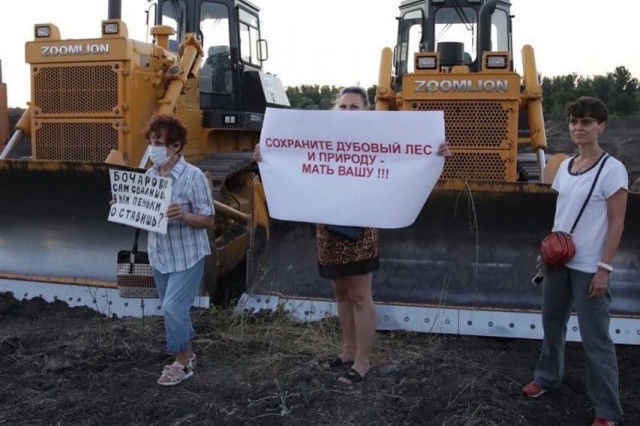 Незаконное строительство трассы угрожает биосферному резервату ЮНЕСКО в Волгоградской области